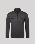 Old Money Black Half Zipper